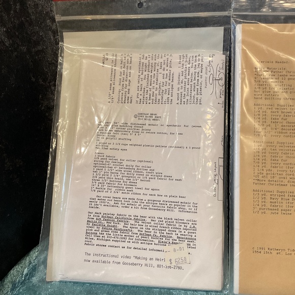 Set of 3 Vintage Sewing and Hot Iron Transfer Patterns, 1989 - 1991 - Picture 5 of 7